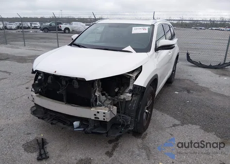2016 Toyota Highlander Xle V6 from USA, damaged, VIN 5TDKKRFH3GS139096
